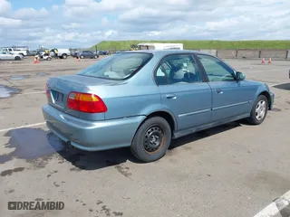 2000 Honda Civic EX with VIN 1HGEJ8641YL042538, listed as a IAAI auction lot 41917496 with 133,999 mi miles. Bid and sale history available at carsss.com. Image 4.