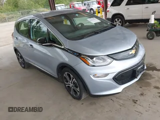 2018 Chevrolet Bolt EV Premier with VIN 1G1FX6S05J4108784, listed as a IAAI auction lot 42431563 with 21,149 mi miles and . Bid and sale history available at DreamBid. Image 1.