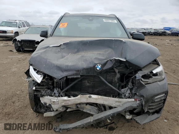 2020 BMW X5 xDrive40i with VIN 5UXCR6C04L9C91072, listed as a Copart auction lot 43537263 with 0 mi miles. Bid and sale history available at carsss.com. Image 5.