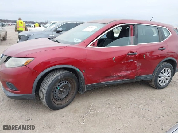 2016 Nissan Rogue SV with VIN KNMAT2MTXGP646420, listed as a IAAI auction lot 41635689 with 116,619 mi miles. Bid and sale history available at carsss.com. Image 6.