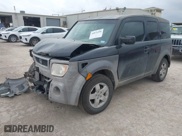 2003 Honda Element EX with VIN 5J6YH28583L017231, listed as a IAAI auction lot 41871596 with 208,768 mi miles and . Bid and sale history available at DreamBid. Image 2.
