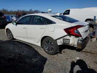 2017 Honda Civic EX with VIN 19XFC2F88HE219849, listed as a Copart auction lot 49706315 with 91,879 mi miles and Salvage Title. Bid and sale history available at DreamBid. Image 2.