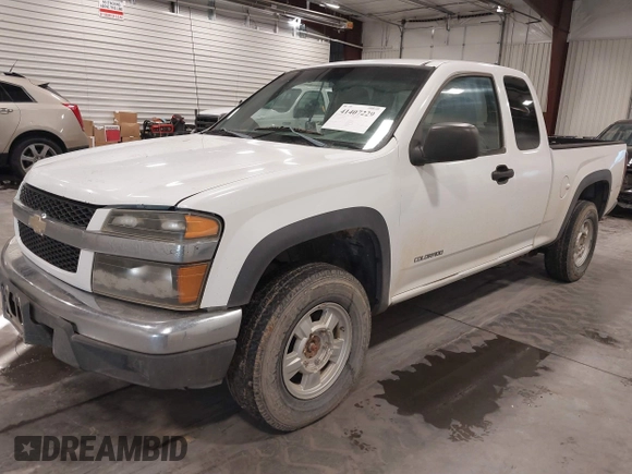 2004 Chevrolet Colorado LS Z71 with VIN 1GCDT196048194302, listed as a IAAI auction lot 41407229 with 424,834 mi miles. Bid and sale history available at carsss.com. Image 2.