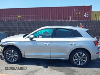 2022 Audi Q5 S line Premium Plus with VIN WA1EAAFY2N2056520, listed as a IAAI auction lot 42531917 with Not provided miles and . Bid and sale history available at DreamBid. Image 14.