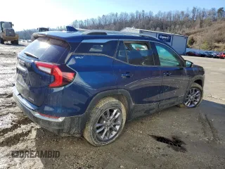 2022 GMC Terrain SLT with VIN 3GKALVEV3NL241417, listed as a Copart auction lot 45960495 with 47,808 mi miles and Salvage title. Bid and sale history available at DreamBid. Image 3.