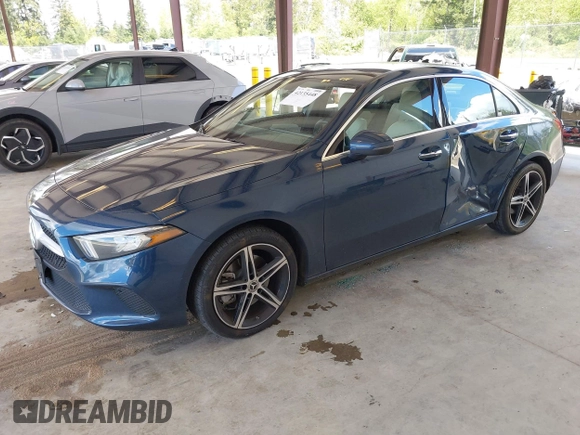 2022 Mercedes-Benz A 220 with VIN W1K3G4FB8NJ331957, listed as a IAAI auction lot 42135448 with 25,934 mi miles and . Bid and sale history available at DreamBid. Image 2.