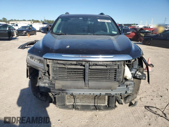 2021 GMC Acadia SLT with VIN 1GKKNMLS7MZ130104, listed as a Copart auction lot 46945175 with 97,873 mi miles and Salvage Title. Bid and sale history available at carsss.com. Image 5.