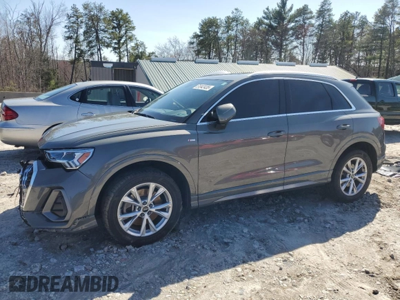 2021 Audi Q3 S line Premium Plus с VIN WA1EECF35M1056004, выставлен на аукционе Copart как лот 51042435 с пробегом 53 312 миль миль и Списание • Salvage title. История ставок и продаж доступна на DreamBid. Изображение 1.