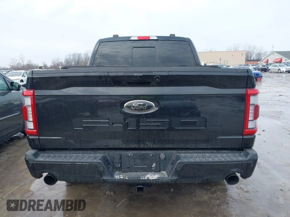 2023 Ford F-150 XL with VIN 1FTFW1EDXPFA92459, listed as a IAAI auction lot 41480300 with 36,786 mi miles. Bid and sale history available at carsss.com. Image 15.