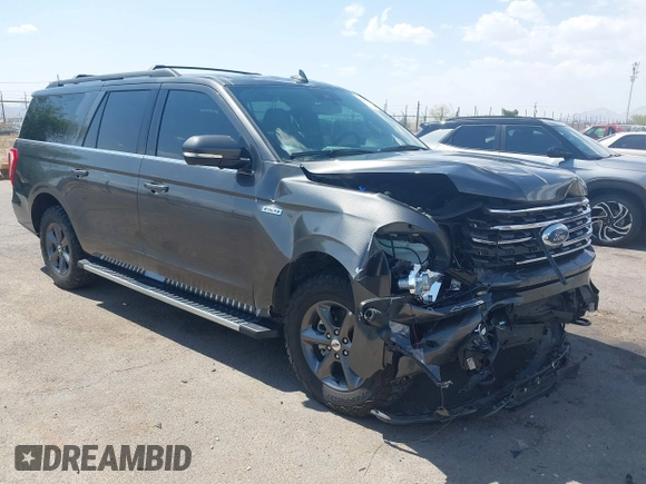 2021 Ford Expedition Max XLT with VIN 1FMJK1JTXMEA54312, listed as a IAAI auction lot 42644692 with 57,816 mi miles and . Bid and sale history available at DreamBid. Image 1.