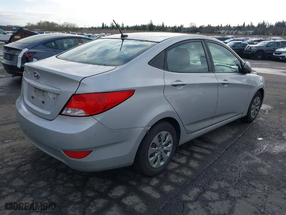 2017 Hyundai Accent SE with VIN KMHCT4AE0HU169702, listed as a IAAI auction lot 41121888 with 226,290 mi miles. Bid and sale history available at carsss.com. Image 4.