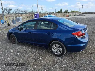 2015 Honda Civic LX with VIN 19XFB2F50FE033003, listed as a Copart auction lot 52004115 with 127,994 mi miles and Clean Title. Bid and sale history available at DreamBid. Image 2.