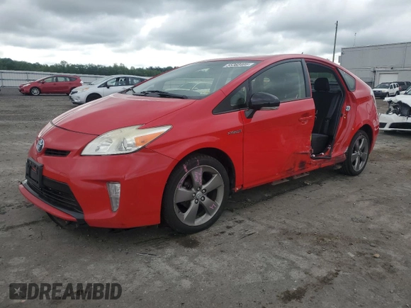 2015 Toyota Prius Four with VIN JTDKN3DU4F0397438, listed as a Copart auction lot 55363405 with 229,983 mi miles and Clean title. Bid and sale history available at DreamBid. Image 1.