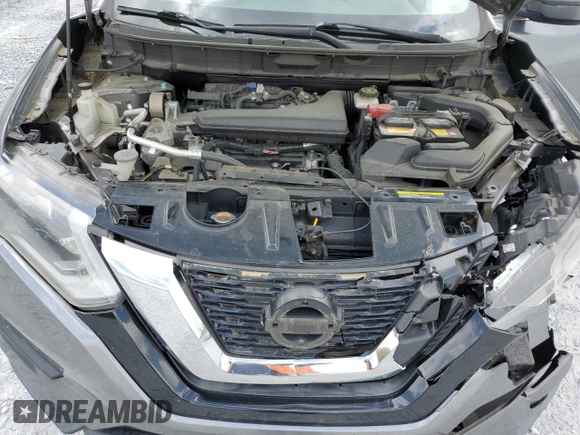 2017 Nissan Rogue SV with VIN KNMAT2MT8HP518226, listed as a Copart auction lot 51650855 with 121,031 mi miles and Salvage Title. Bid and sale history available at carsss.com. Image 14.