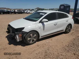 2018 Hyundai Ioniq Limited z VIN KMHC75LD5JU090921, wystawiony jako Copart lot #57486295 z przebiegiem 71 789 mil mil oraz Szkoda całkowita • Salvage title. Historia ofert i sprzedaży dostępna na DreamBid. Obrazek 1.