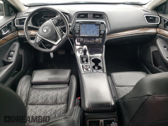 2016 Nissan Maxima S with VIN 1N4AA6AP9GC900863, listed as a Copart auction lot 56287095 with 126,366 mi miles and Salvage title. Bid and sale history available at DreamBid. Image 8.
