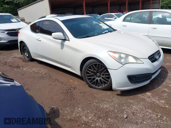 2010 Hyundai Genesis Coupe with VIN KMHHT6KD3AU033898, listed as a IAAI auction lot 42539696 with 209,175 mi miles and . Bid and sale history available at DreamBid. Image 1.