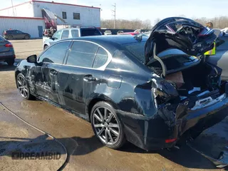 2015 Lexus GS 350 with VIN JTHCE1BL4FA008356, listed as a IAAI auction lot 41443048 with 107,495 mi miles. Bid and sale history available at carsss.com. Image 3.