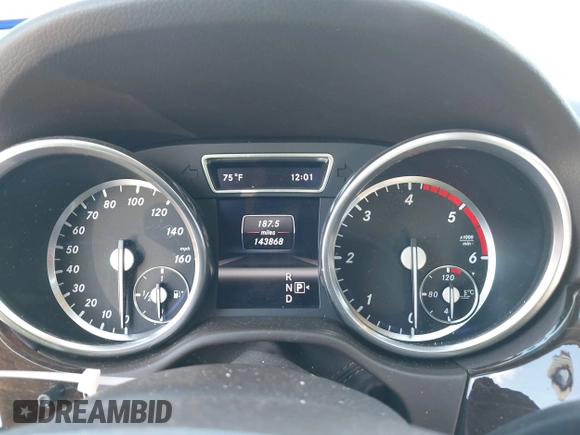 2013 Mercedes-Benz M 350 with VIN 4JGDA2EB9DA148311, listed as a IAAI auction lot 41131650 with 143,868 mi miles and . Bid and sale history available at DreamBid. Image 7.