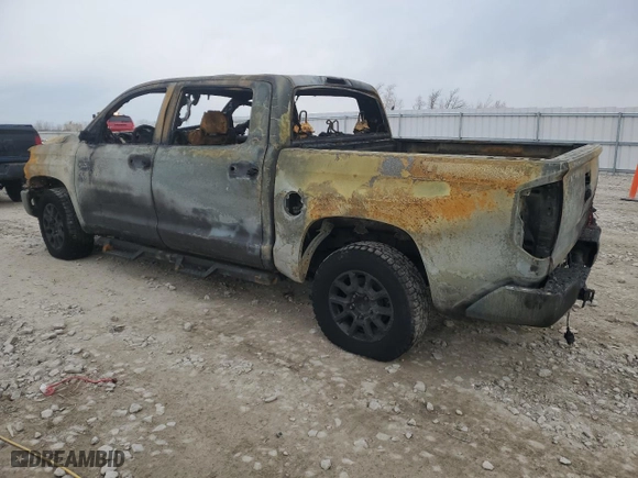2017 Toyota Tundra 4WD SR5 with VIN 5TFDW5F1XHX626879, listed as a Copart auction lot 52131235 with 0 mi miles and Non Repairable. Bid and sale history available at carsss.com. Image 2.