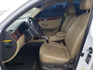 2014 Hyundai Genesis 3.8L with VIN KMHGC4DD1EU259750, listed as a Copart auction lot 57047204 with 148,079 mi miles and Salvage Title. Bid and sale history available at carsss.com. Image 7.