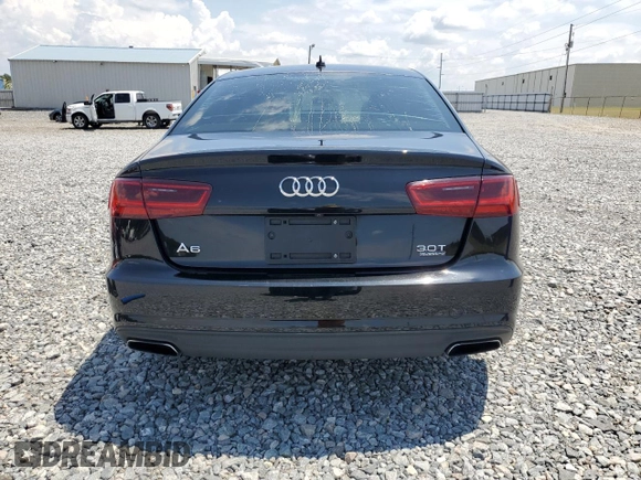 2017 Audi A6 Premium Plus with VIN WAUF2AFC9HN049141, listed as a Copart auction lot 62705535 with 80,614 mi miles and Salvage title. Bid and sale history available at DreamBid. Image 6.