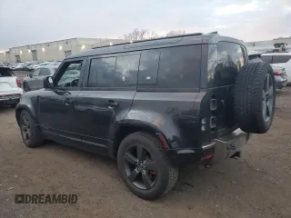 2020 Land Rover Defender X with VIN SALEXEEU3L2021601, listed as a Copart auction lot 86600934 with 49,039 mi miles and Salvage title. Bid and sale history available at DreamBid. Image 2.
