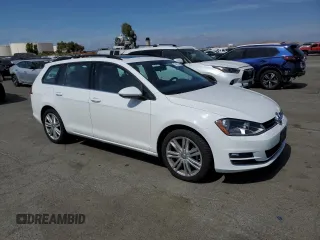 2015 Volkswagen Golf SportWagen TDI SE with VIN 3VWCA7AU5FM520105, listed as a Copart auction lot 71057704 with 96,457 mi miles and Salvage Title. Bid and sale history available at carsss.com. Image 4.