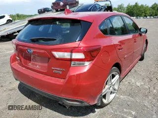 2018 Subaru Impreza Sport with VIN 4S3GTAK68J3739601, listed as a Copart auction lot 54931392 with 0 mi miles. Bid and sale history available at carsss.com. Image 4.