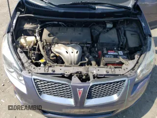 2009 Pontiac Vibe 1SB with VIN 5Y2SP67039Z431857, listed as a Copart auction lot 62357425 with 104,786 mi miles and Salvage title. Bid and sale history available at DreamBid. Image 11.