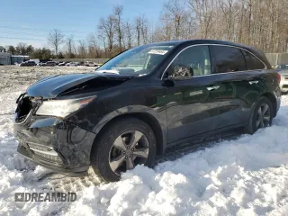 2015 Acura MDX z VIN 5FRYD4H20FB020097, wystawiony jako Copart lot #87259464 z przebiegiem 123 849 mil mil oraz Szkoda całkowita • Salvage title. Historia ofert i sprzedaży dostępna na DreamBid. Obrazek 1.