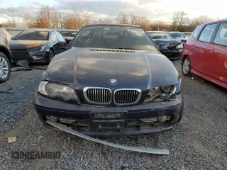 2003 BMW 3 Series 330Ci with VIN WBABS53403JU98646, listed as a Copart auction lot 82978484 with 0 mi miles and Salvage Title. Bid and sale history available at carsss.com. Image 5.