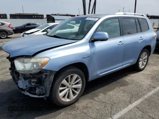 2009 Toyota Highlander Limited with VIN JTEEW44A892031699, listed as a Copart auction lot 58791485 with 73,270 mi miles and Salvage title. Bid and sale history available at DreamBid. Image 1.