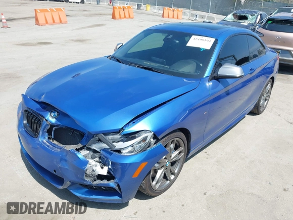 2014 BMW 2 Series M235i with VIN WBA1J7C52EVW84588, listed as a IAAI auction lot 42490194 with 103,998 mi miles and . Bid and sale history available at DreamBid. Image 19.