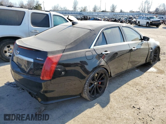 2017 Cadillac CTS-V z VIN 1G6A15S60H0208958, wystawiony jako Copart lot #43529704 z przebiegiem 74 025 mil mil oraz Szkoda całkowita • Salvage title. Historia ofert i sprzedaży dostępna na DreamBid. Obrazek 3.