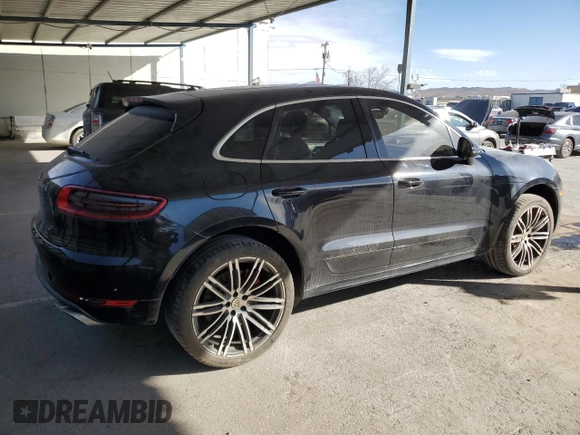 2015 Porsche Macan Turbo z VIN WP1AF2A59FLB91254, wystawiony jako Copart lot #45931135 z przebiegiem 121 765 mil mil oraz Czysty tytuł • Clean title. Historia ofert i sprzedaży dostępna na DreamBid. Obrazek 3.