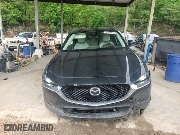 2021 Mazda CX-30 Premium with VIN 3MVDMADL1MM319019, listed as a Copart auction lot 54258605 with 35,538 mi miles and Salvage title. Bid and sale history available at DreamBid. Image 14.
