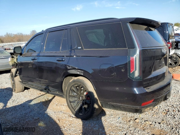 2022 Cadillac Escalade Sport Platinum with VIN 1GYS4GKL6NR144954, listed as a Copart auction lot 78660574 with 41,357 mi miles and Salvage Title. Bid and sale history available at carsss.com. Image 2.