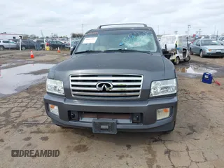 2005 Infiniti QX56 with VIN 5N3AA08C35N802409, listed as a IAAI auction lot 41857267 with 1 mi miles. Bid and sale history available at carsss.com. Image 6.