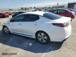 2014 Kia Optima Hybrid EX with VIN KNAGN4ADXE5073411, listed as a Copart auction lot 60672674 with 140,478 mi miles and Salvage Title. Bid and sale history available at carsss.com. Image 2.