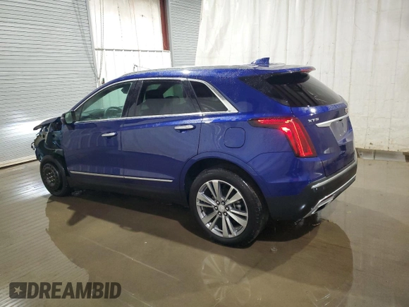 2024 Cadillac XT5 FWD Premium Luxury with VIN 1GYKNCR46RZ736123, listed as a Copart auction lot 81238894 with 12,407 mi miles and Clean Title. Bid and sale history available at carsss.com. Image 2.