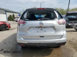 2015 Nissan Rogue SV with VIN 5N1AT2MT7FC910159, listed as a Copart auction lot 53895535 with 48,047 mi miles and Salvage Title. Bid and sale history available at DreamBid. Image 6.