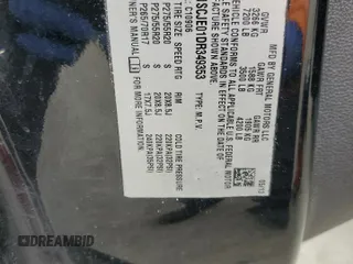 2013 Chevrolet Suburban LT with VIN 1GNSCJE01DR349353, listed as a Copart auction lot 54526315 with Not provided miles and Salvage title. Bid and sale history available at DreamBid. Image 13.
