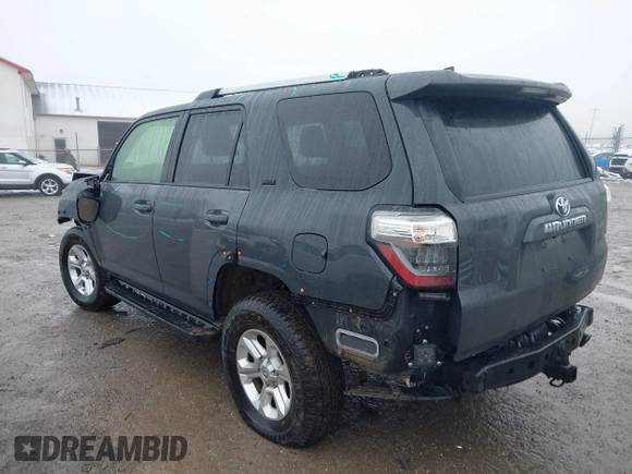2024 Toyota 4Runner SR5 Premium with VIN JTENU5JR0R6244967, listed as a IAAI auction lot 41564159 with 6,145 mi miles and . Bid and sale history available at DreamBid. Image 3.