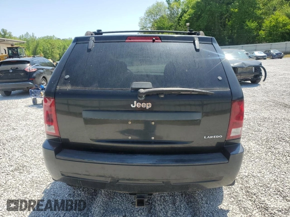 2005 Jeep Grand Cherokee Laredo with VIN 1J4HS48N85C570784, listed as a Copart auction lot 53668255 with 165,223 mi miles and Clean Title. Bid and sale history available at DreamBid. Image 6.
