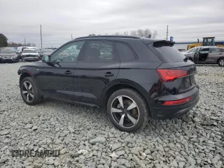 2023 Audi Q5 S line Premium Plus with VIN WA1EAAFY8P2146208, listed as a Copart auction lot 43449345 with 34,444 mi miles and Salvage Title. Bid and sale history available at carsss.com. Image 2.