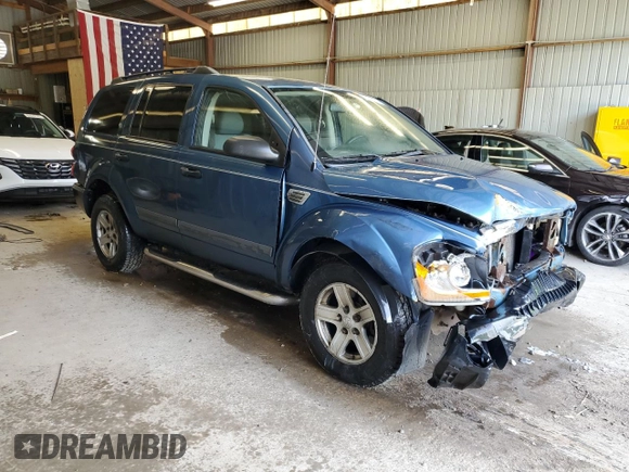 2006 Dodge Durango SXT with VIN 1D4HB38N16F159326, listed as a Copart auction lot 65558675 with 134,675 mi miles and Salvage title. Bid and sale history available at DreamBid. Image 4.