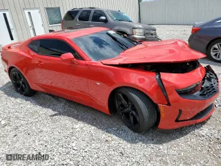 2021 Chevrolet Camaro 2LT with VIN 1G1FD1RS7M0140912, listed as a Copart auction lot 65641374 with 27,966 mi miles and Salvage Title. Bid and sale history available at carsss.com. Image 4.