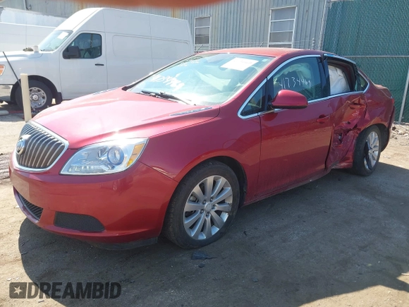 2016 Buick Verano with VIN 1G4PP5SK6G4119434, listed as a IAAI auction lot 41734469 with 51,342 mi miles and . Bid and sale history available at carsss.com. Image 2.