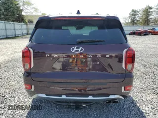 2022 Hyundai Palisade Calligraphy z VIN KM8R74HE0NU376803, wystawiony jako Copart lot #54317595 z przebiegiem 10 715 mil mil oraz Szkody całkowita. Historia ofert i sprzedaży dostępna na DreamBid. Obrazek 6.